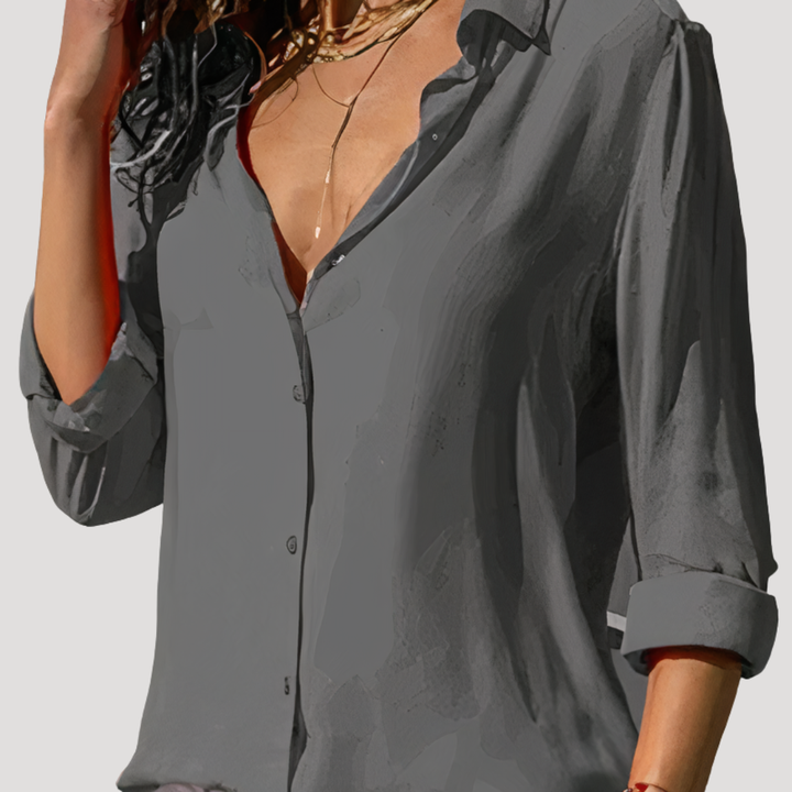Duttini | Romantic Button Down Long Sleeve Blouse for Every Occasion