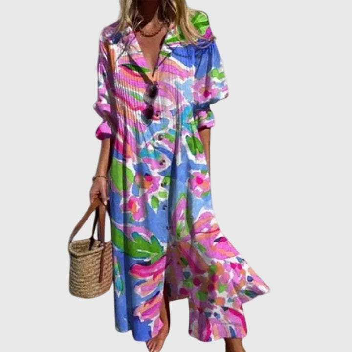 Duttini | Elegant Maxi Dress for Women in Bohemian Style