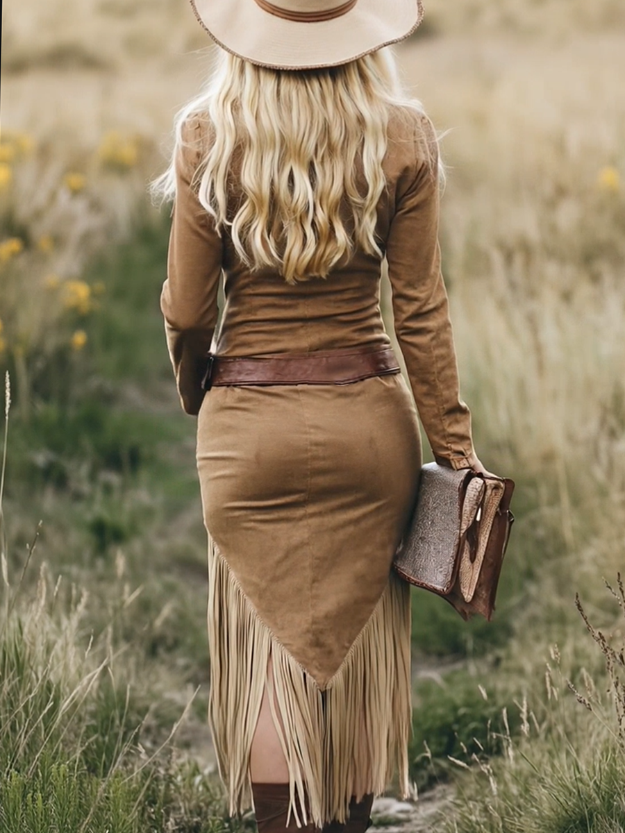 Duttini | Tassel Casual Dress