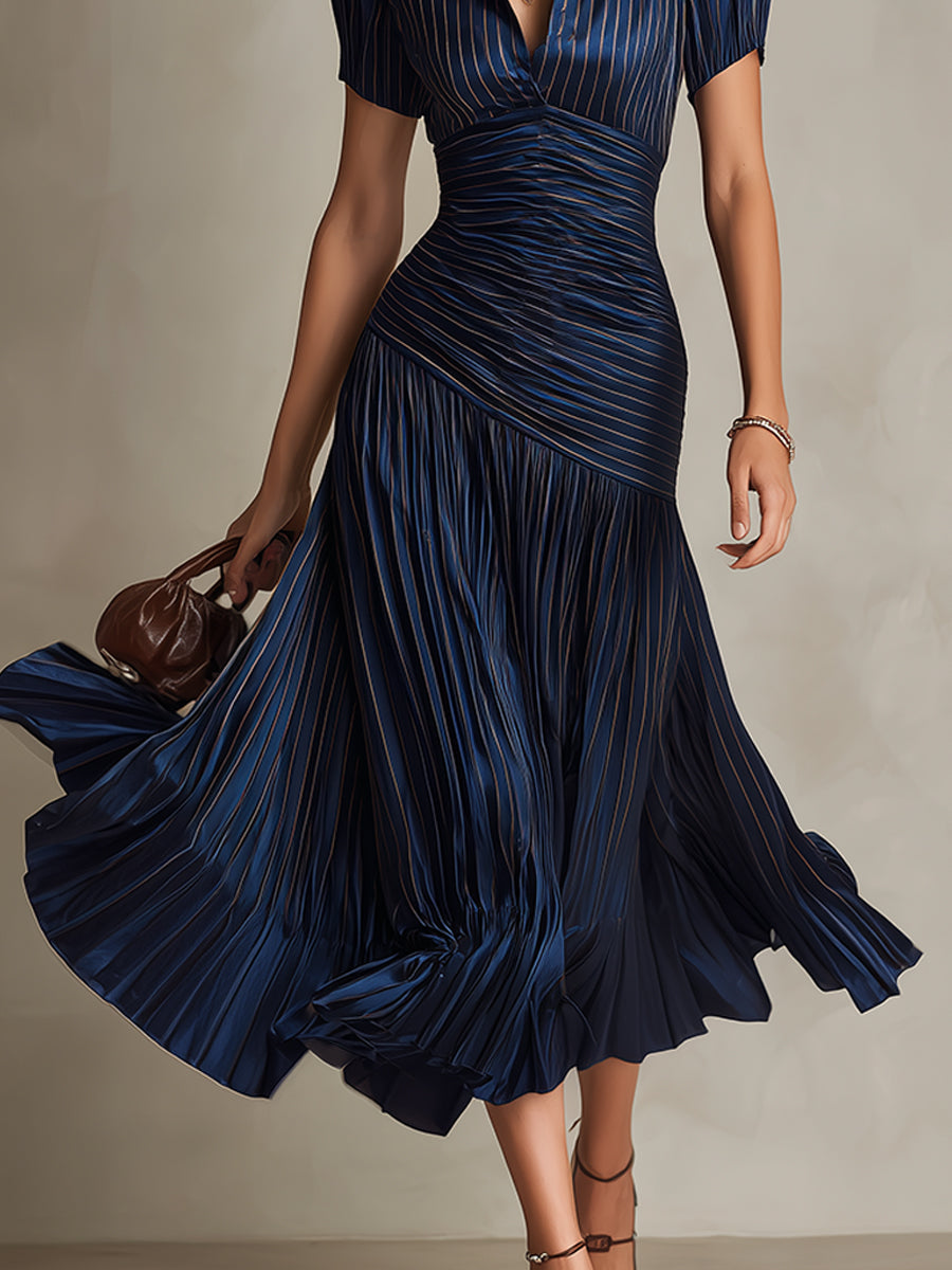 Duttini | Satin Bodycon Evening Dress