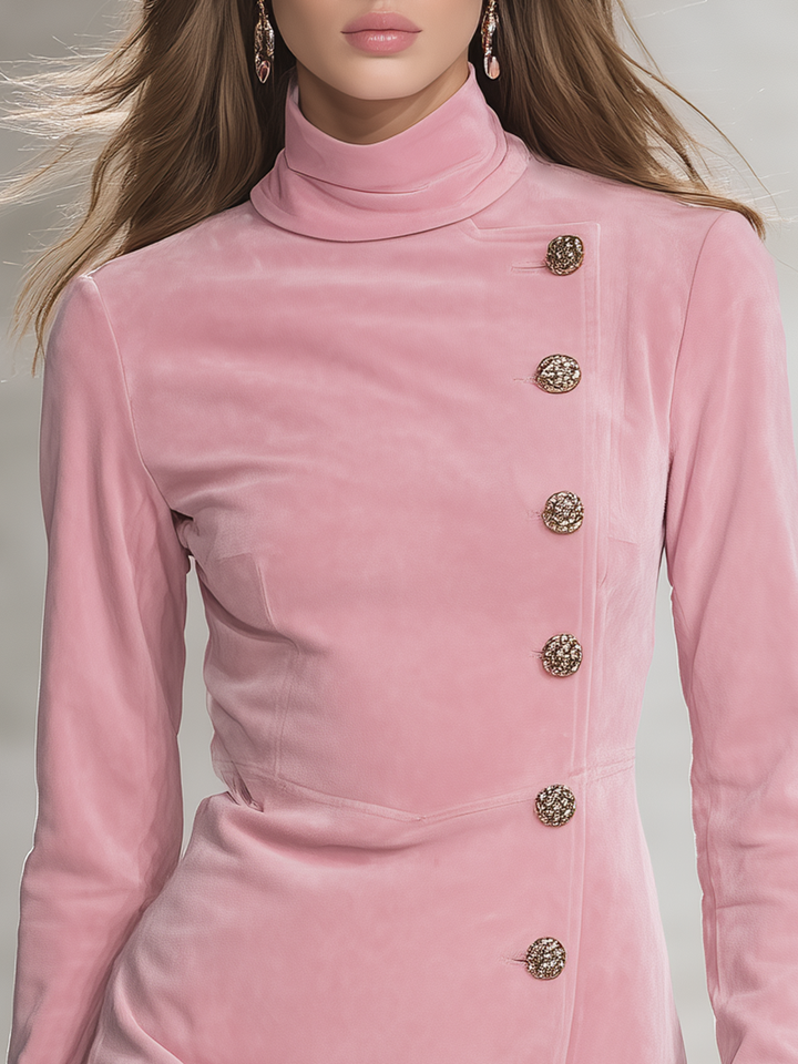 Duttini | Faux Suede Dress