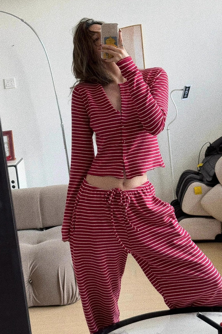 Duttini | Striped Two Piece Set
