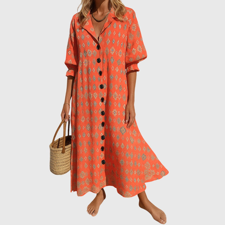Duttini | Elegant Slimming Dress for Women in Soft Fabric