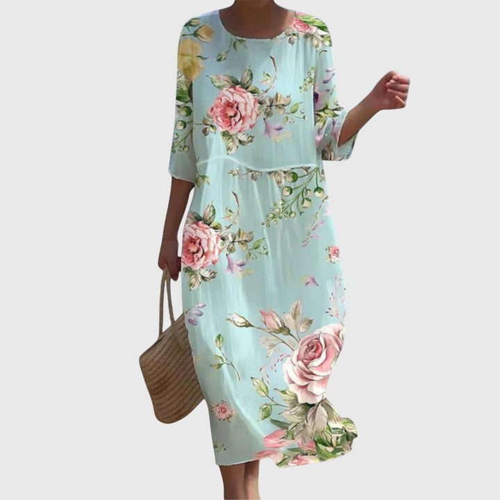 Duttini | Floral Maxi Dress for Women