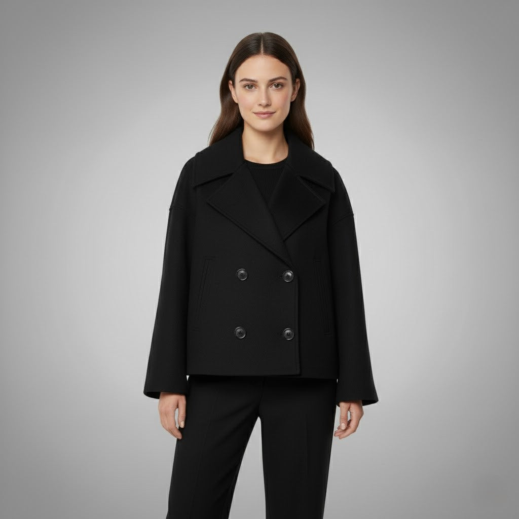 Duttini | Classic Double Button Short Jacket