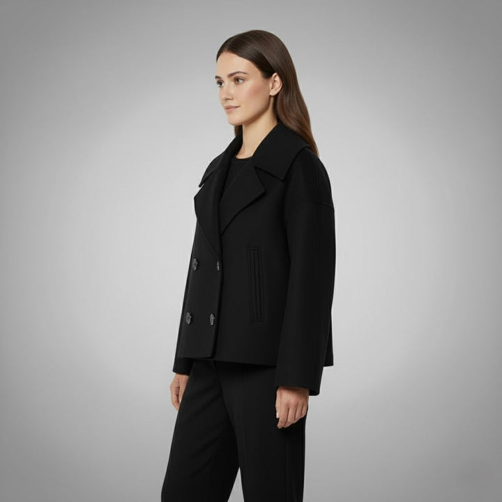 Duttini | Classic Double Button Short Jacket