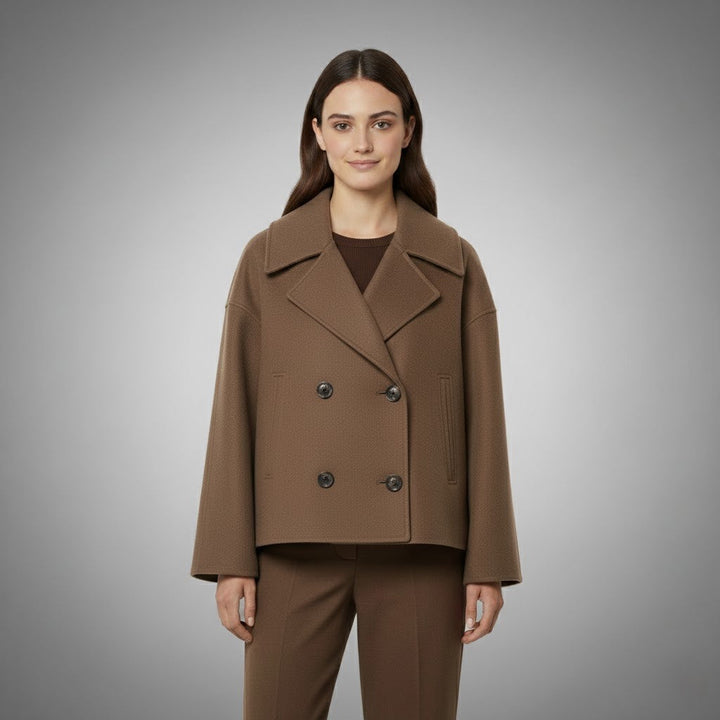 Duttini | Classic Double Button Short Jacket