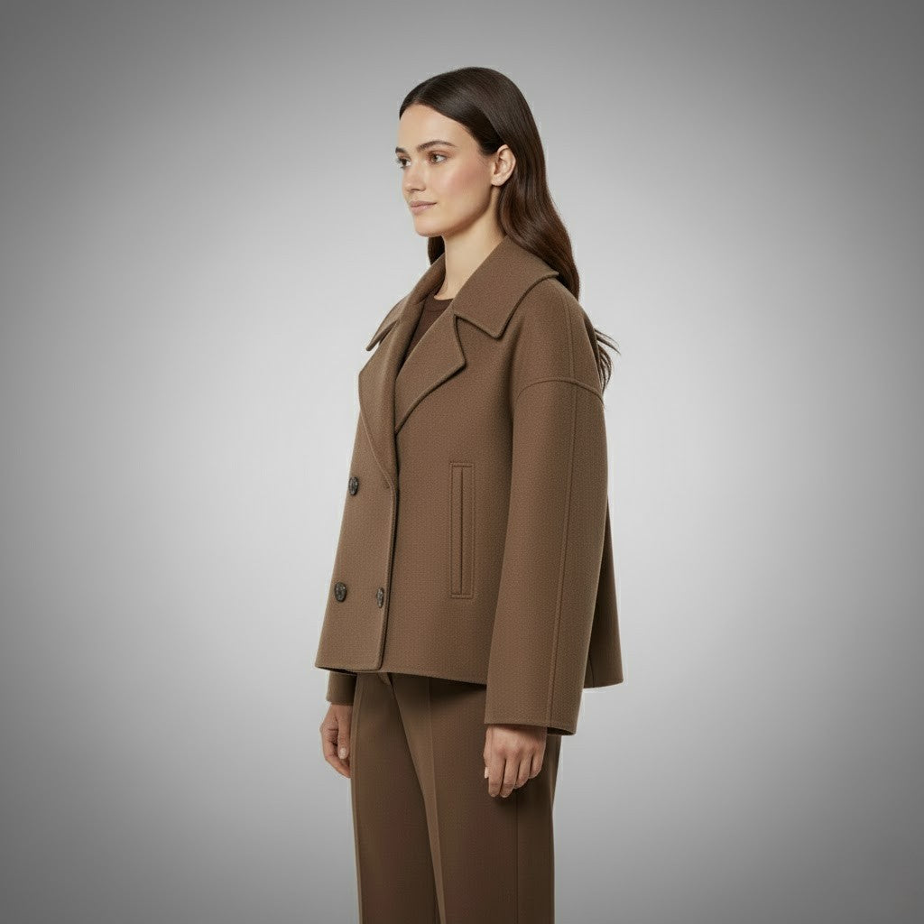 Duttini | Classic Double Button Short Jacket