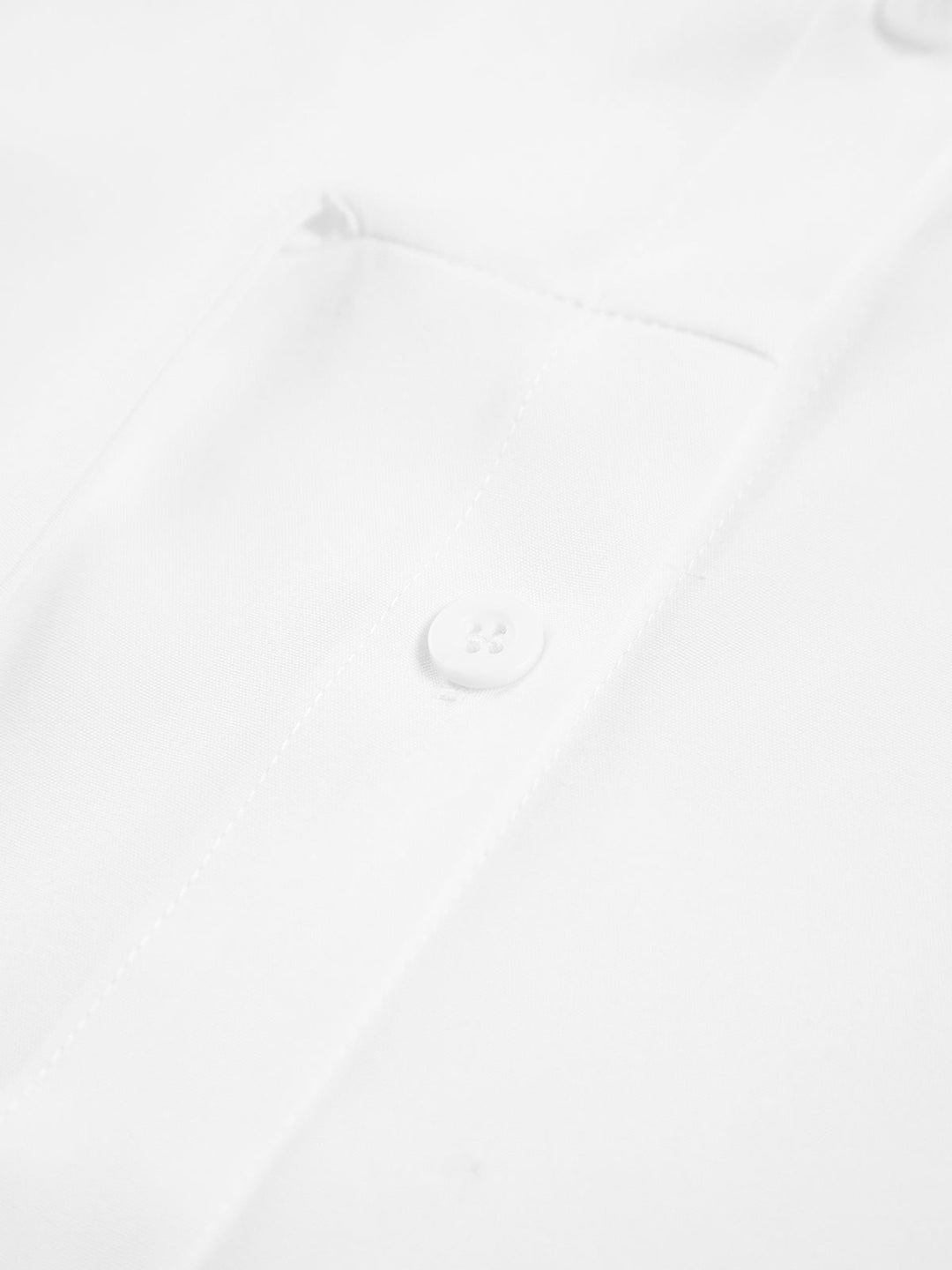 Duttini | Feminine Tie Waist Button Down Long Sleeve Shirt Blouse