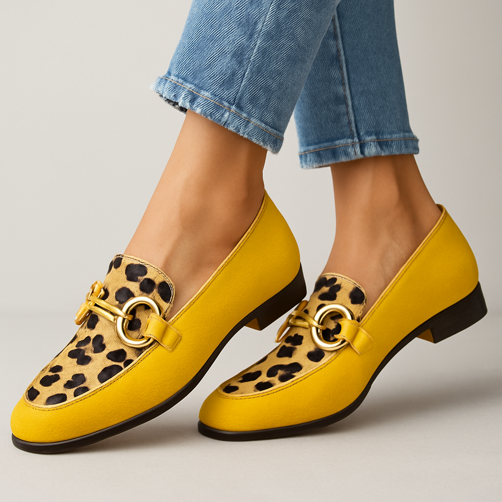 Duttini | Cushioned Patterned Detail Slip On with a Comfort Fit