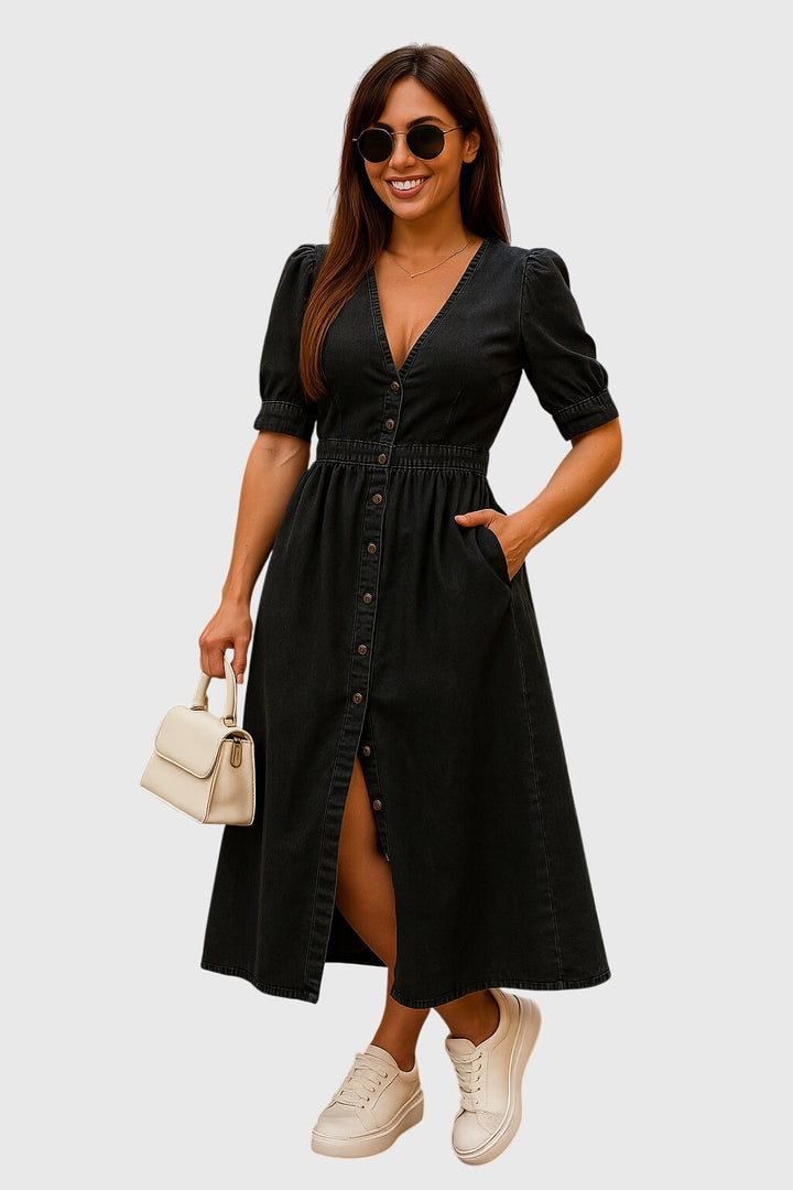 Duttini | Elegant Denim Dress for Women