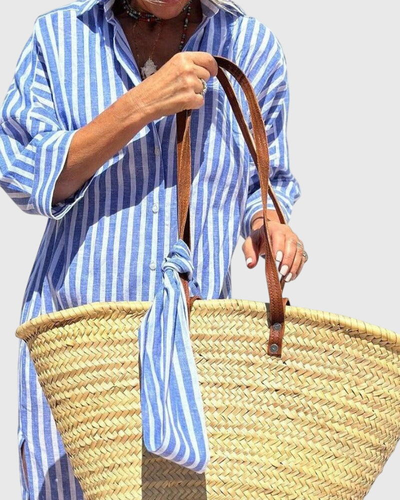 Duttini | Classic Striped Dress for Women
