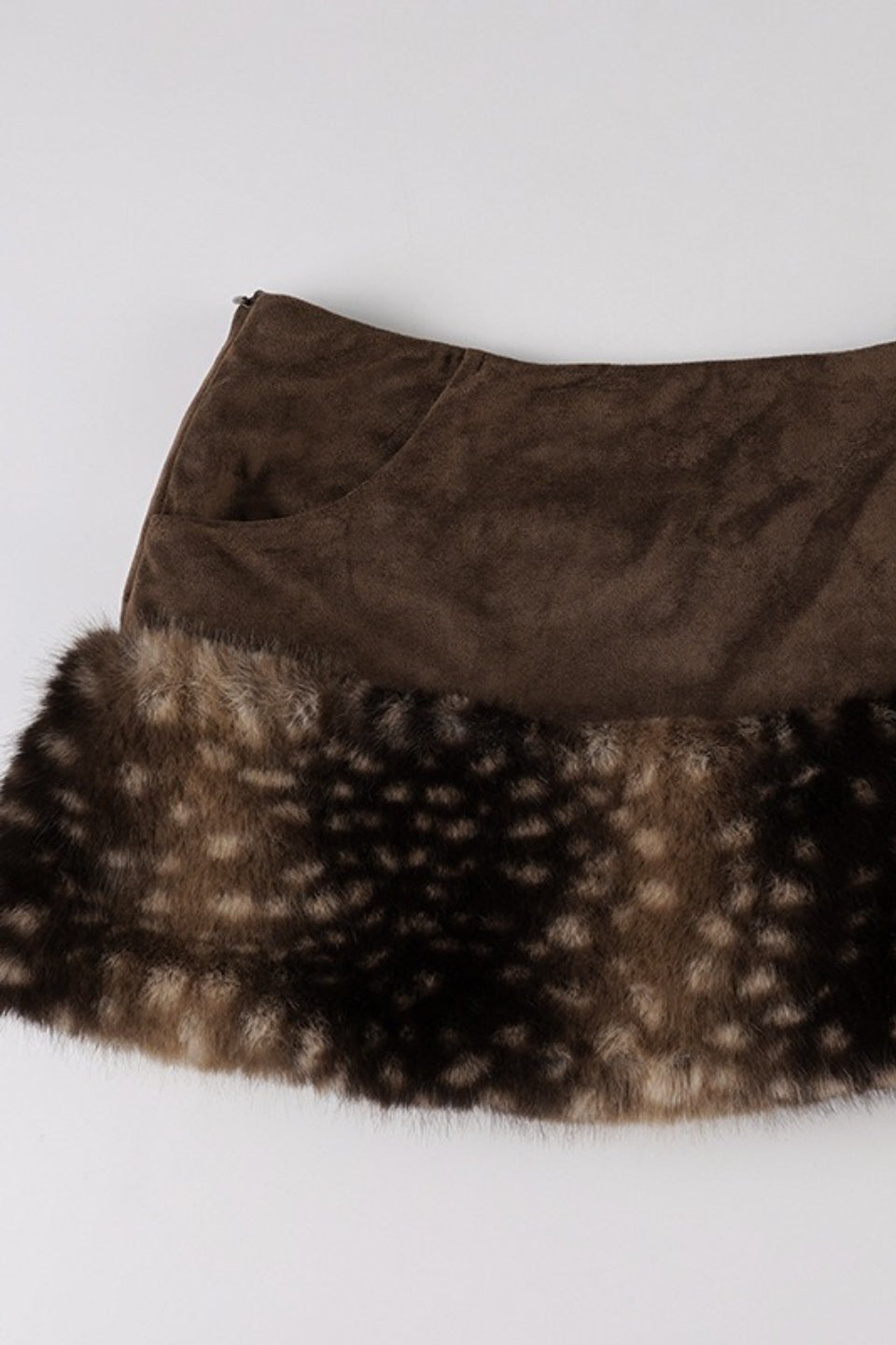 Duttini | Fleece Patchwork Crop Tube Set