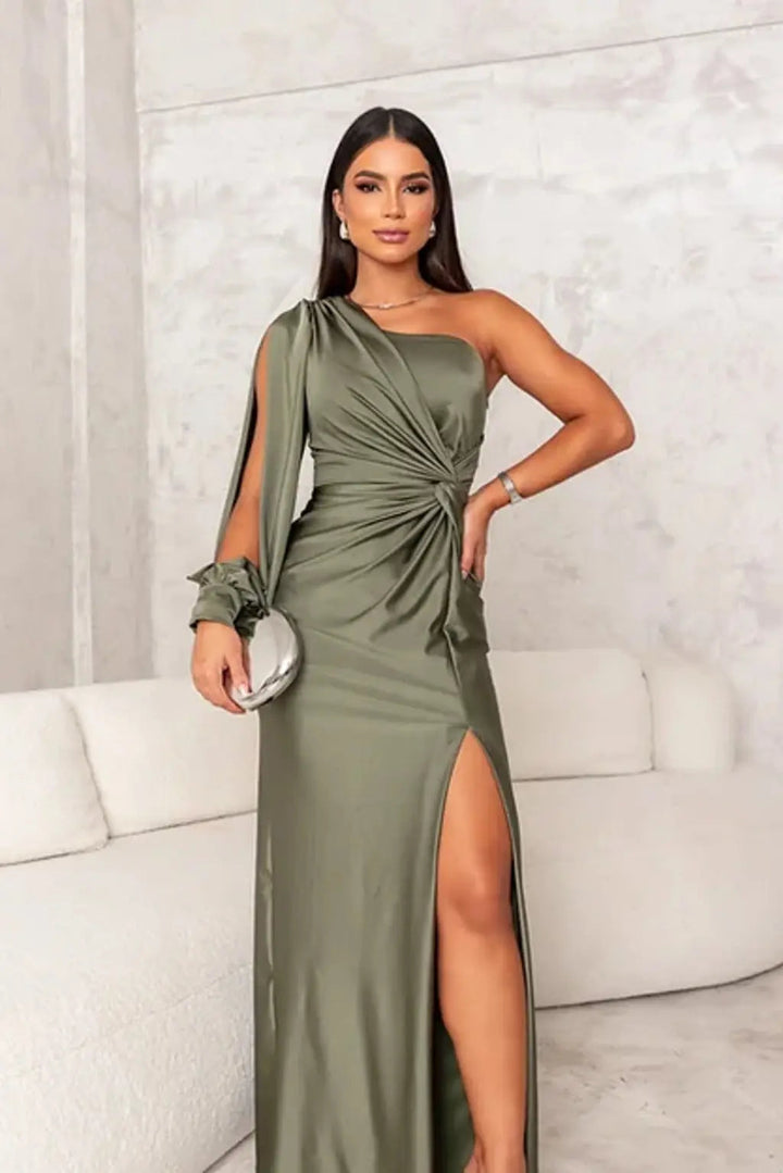 Duttini | One-Shoulder Evening Dress