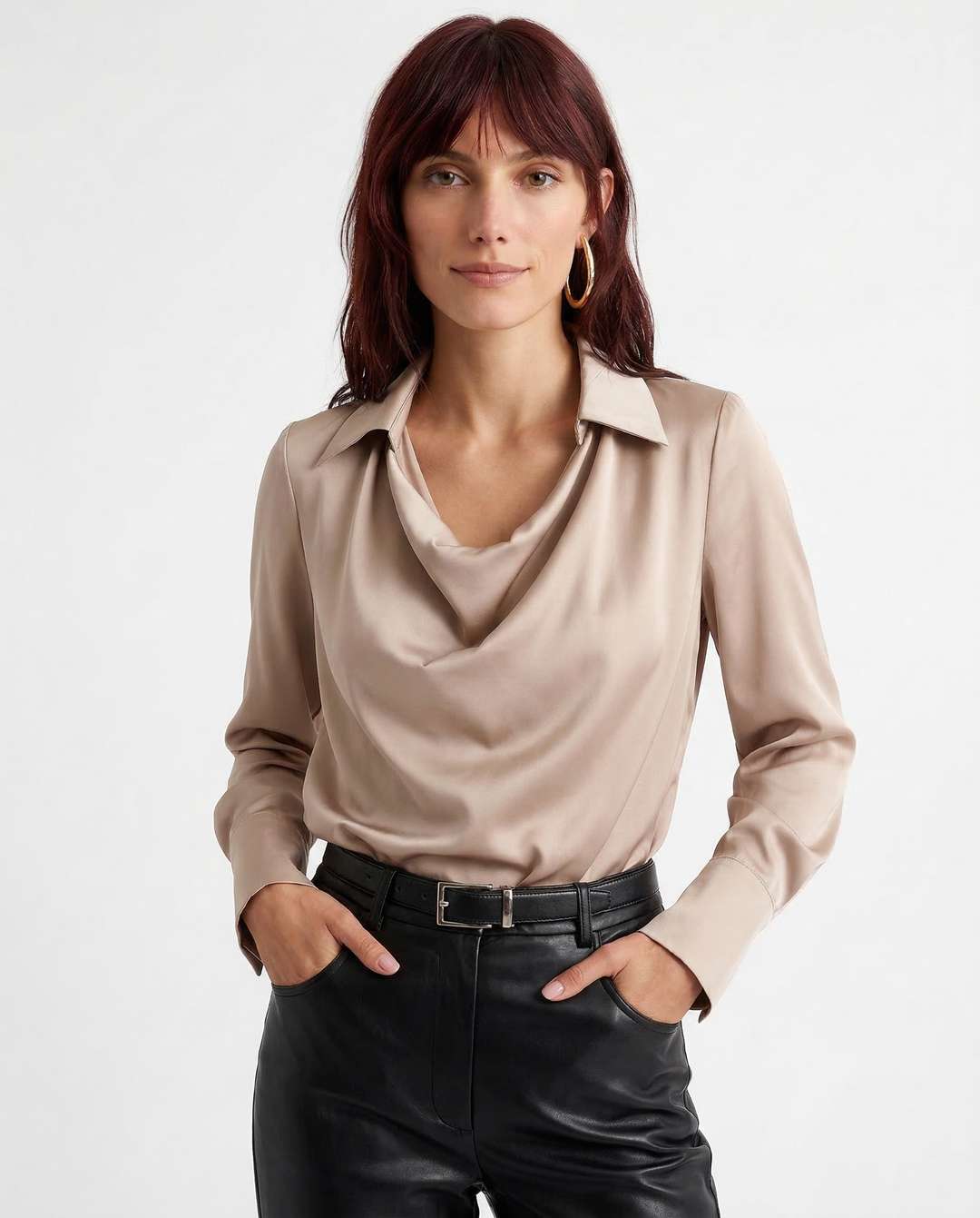 Duttini | Silk Full Sleeve Shirt for Men