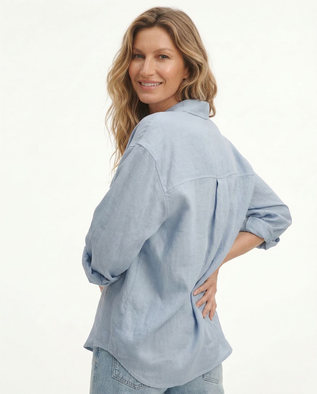 Duttini | Oversized Linen Blouse