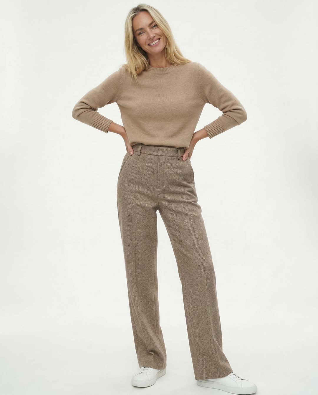 Duttini | Classic Wool Trousers for Women