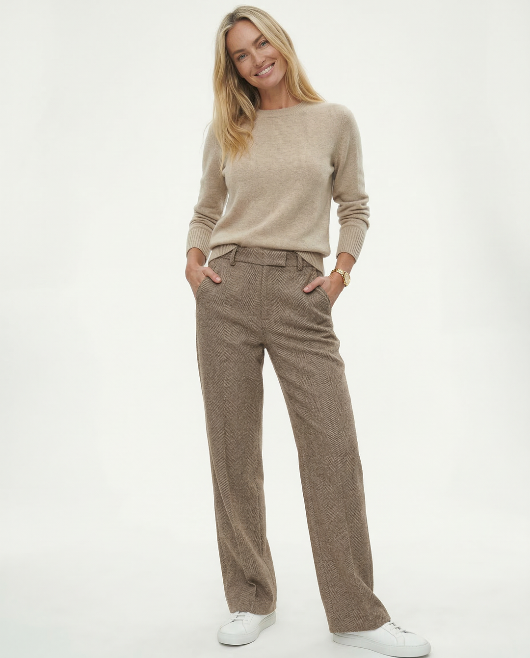 Duttini | Classic Wool Trousers for Women