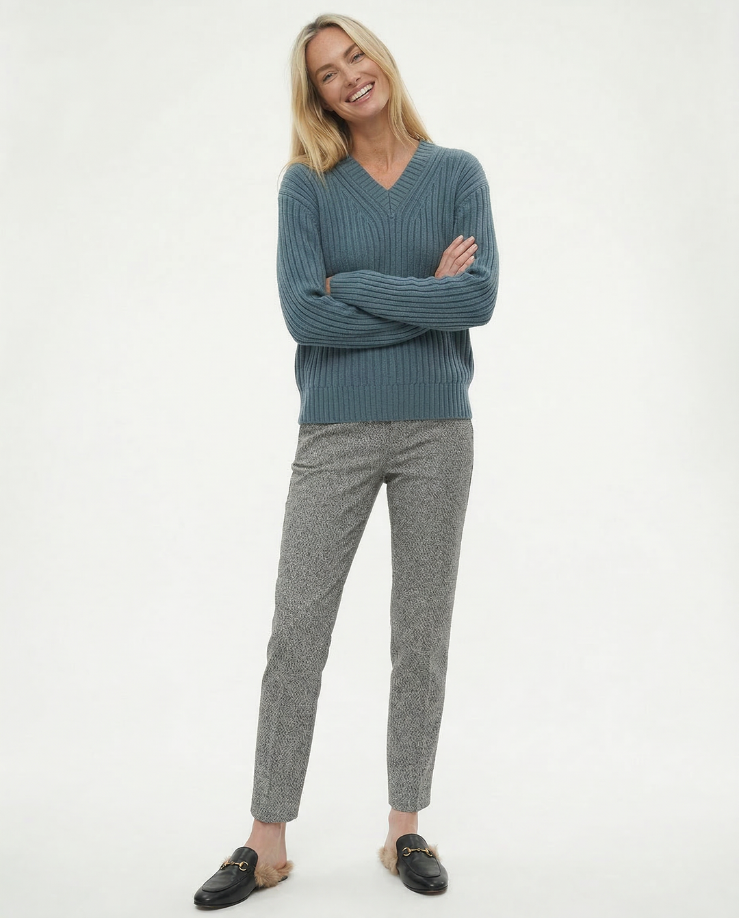 Duttini | Classic Wool Trousers for Women