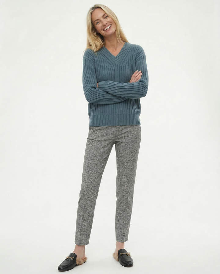 Duttini | Classic Wool Trousers for Women