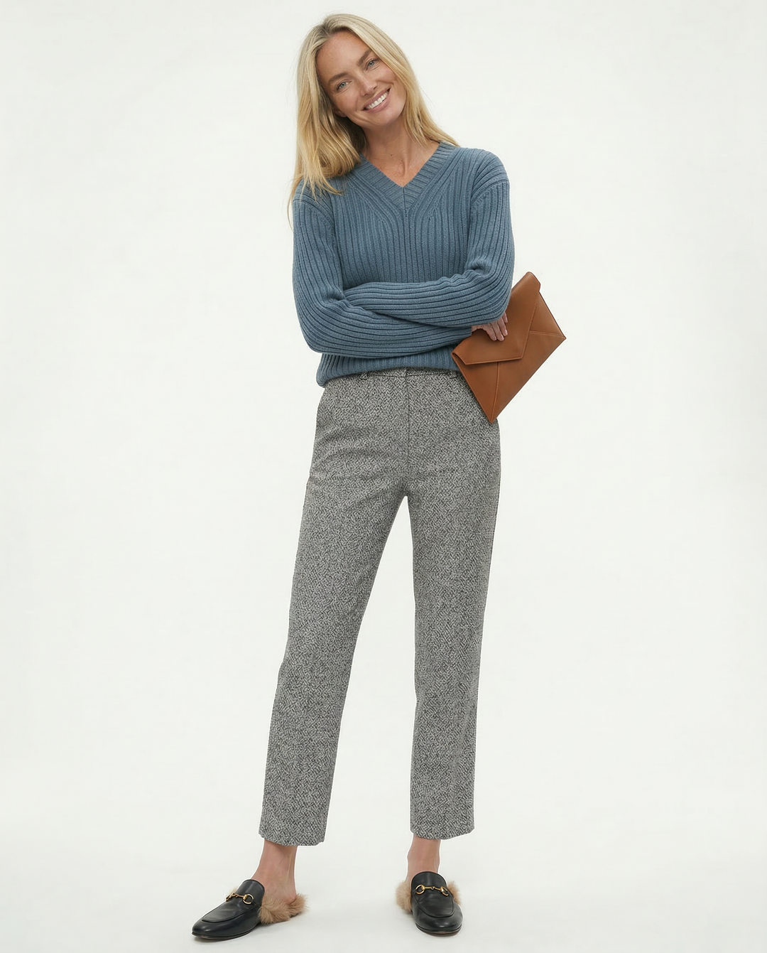 Duttini | Classic Wool Trousers for Women