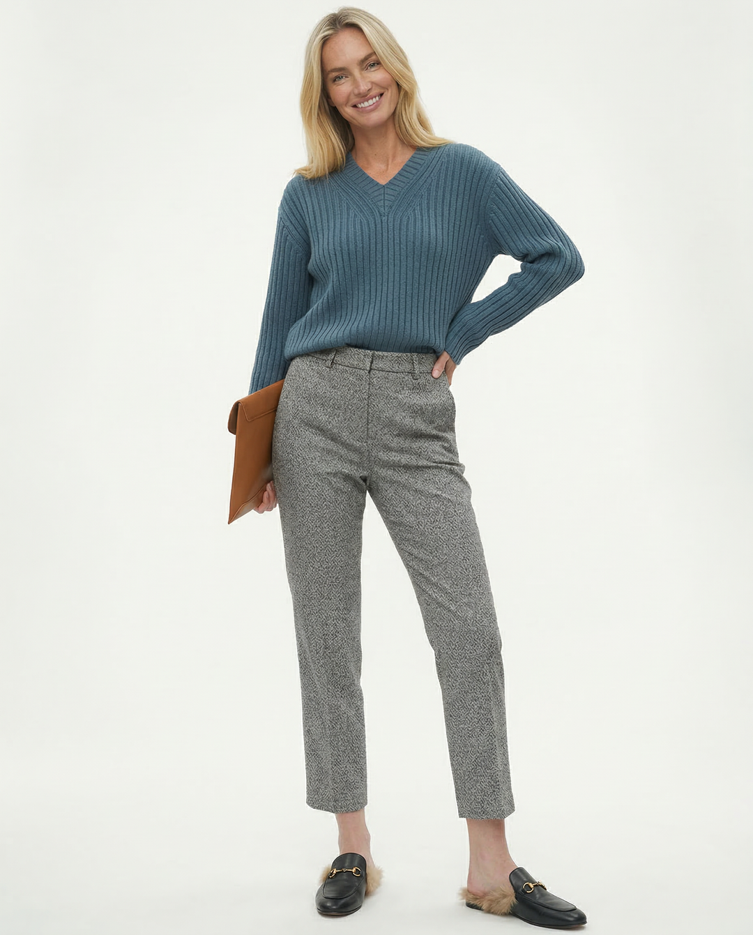 Duttini | Classic Wool Trousers for Women