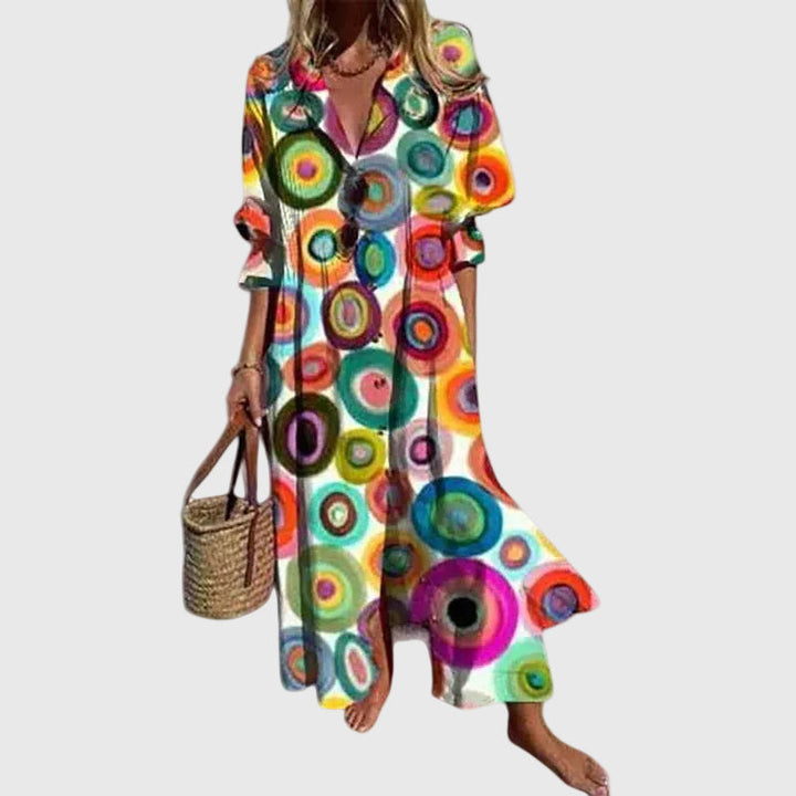 Duttini | Elegant Maxi Dress for Women in Bohemian Style