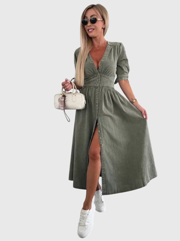 Duttini | Elegant Denim Dress for Women