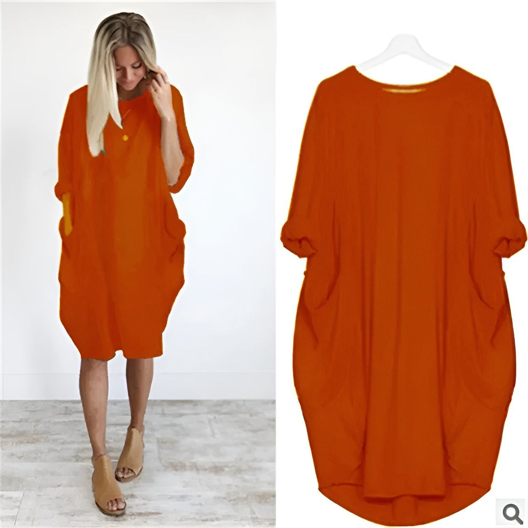 Duttini | Elegant Pocket Dress with a Flattering Silhouette