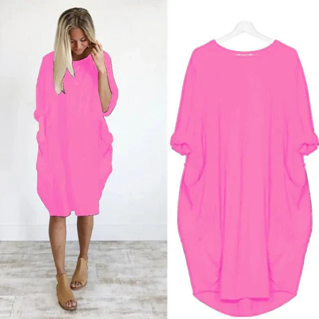 Duttini | Elegant Pocket Dress with a Flattering Silhouette