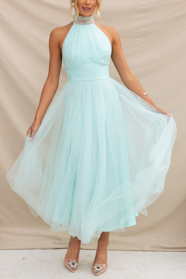 Duttini | Effortless Wedding Guest Tulle Dress for Effortless Elegance