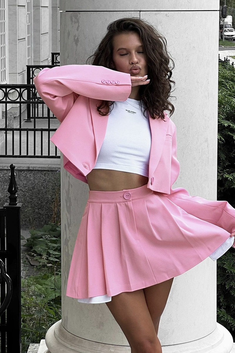 Duttini | Mini Skirt and Blazer Set