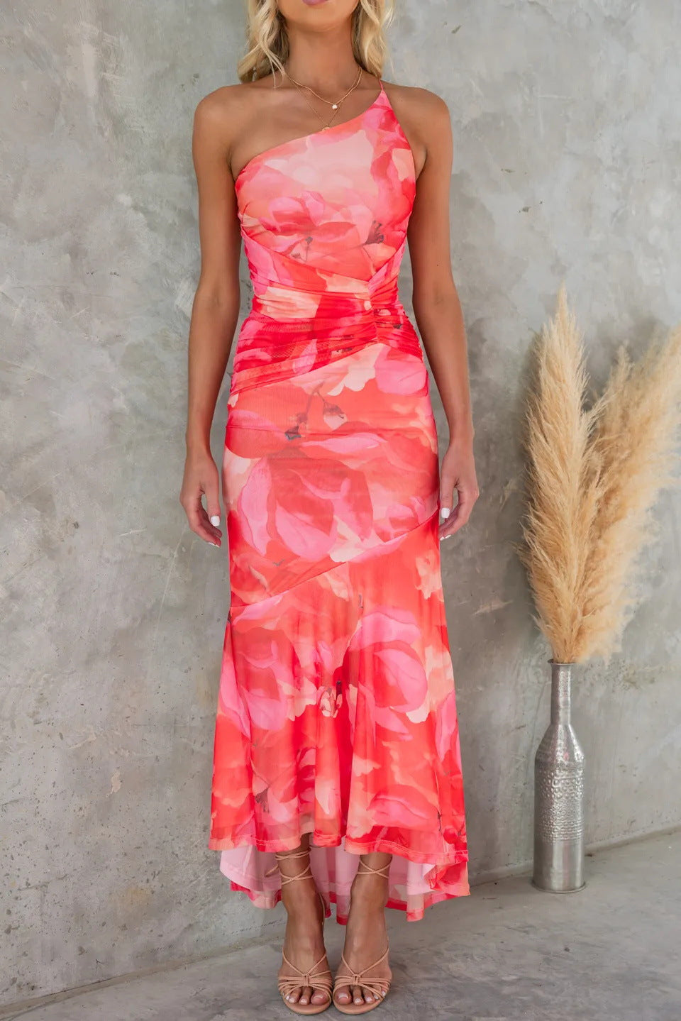 Duttini | Sophisticated Wedding Guest Floral Dress