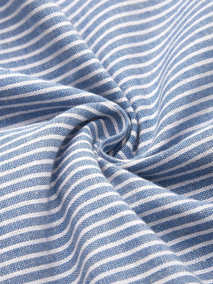 Duttini | Striped Midi Dress for Women