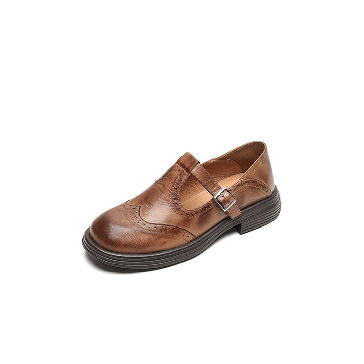 Duttini | Soft-Step Closed Toe With Buckle Strap for Walking in Comfort