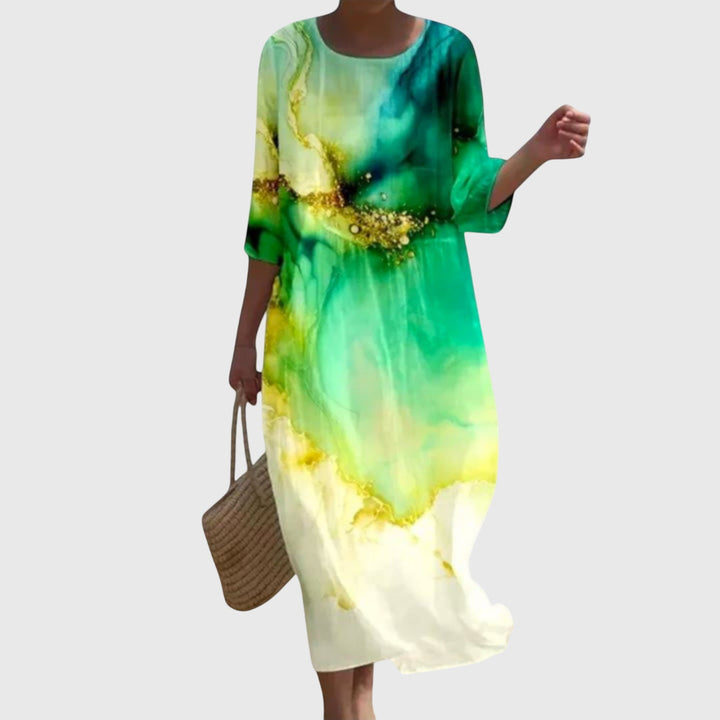 Duttini | Floral Maxi Dress for Women