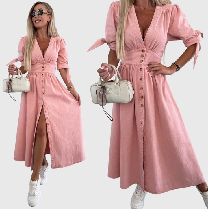 Duttini | Elegant Denim Dress for Women