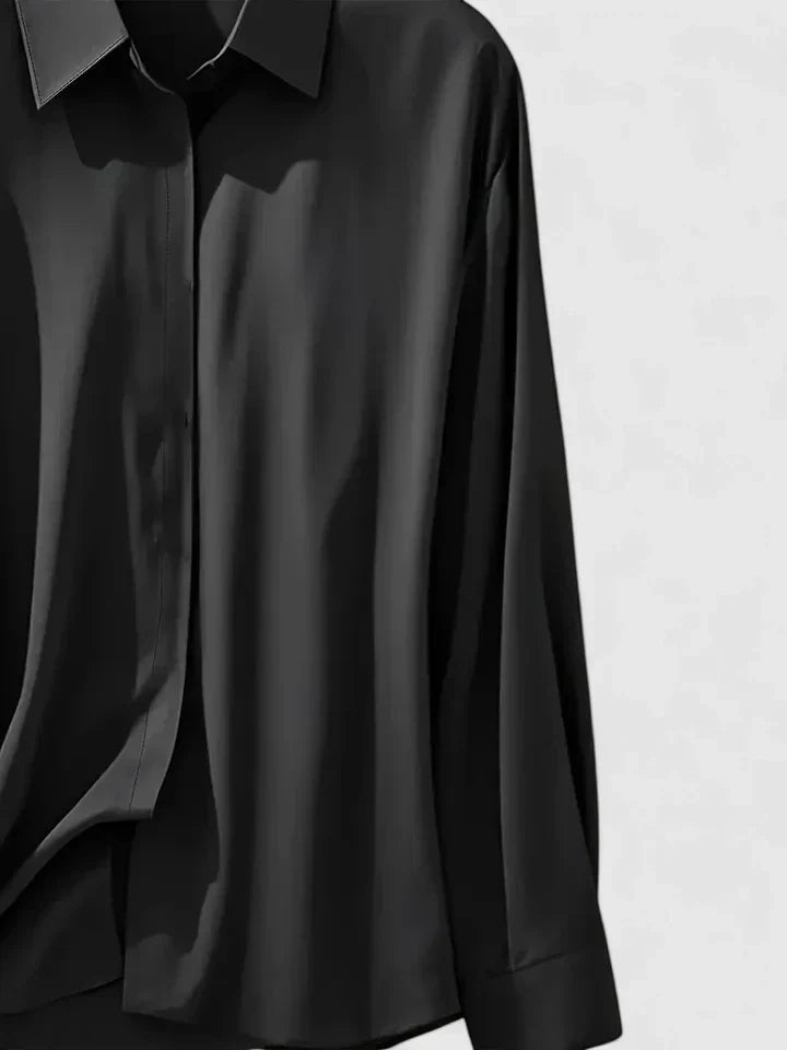Duttini | Elegant Button Down Shirt With Concealed Placket