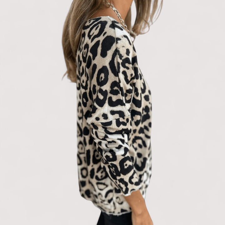 Duttini | Lightweight Leopard Print Top Made to Turn Heads