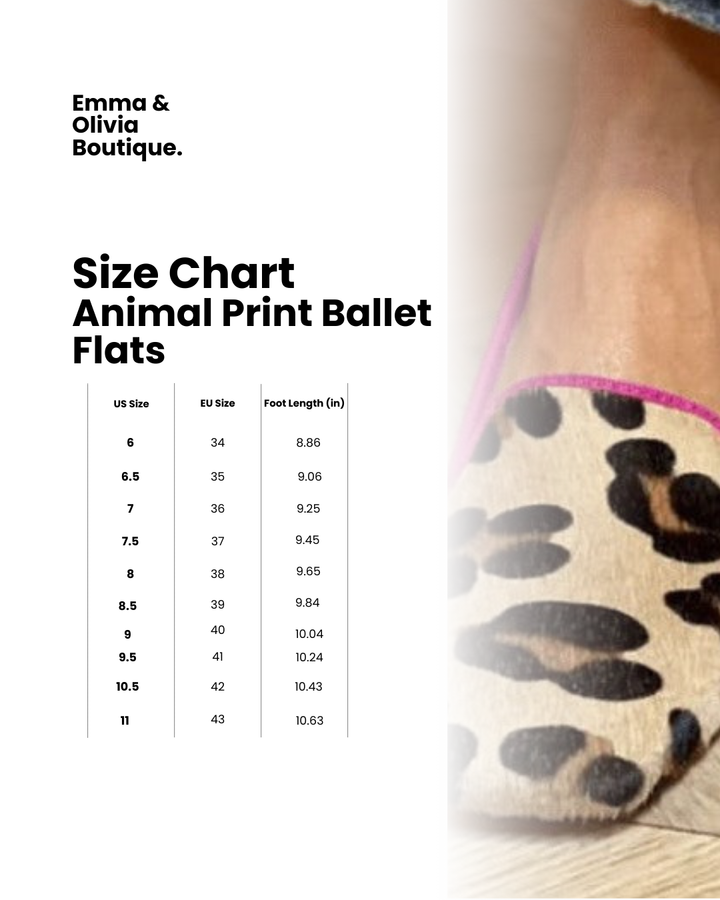 Duttini | Supportive Leopard Print Ballet Flats with Cushioned Support