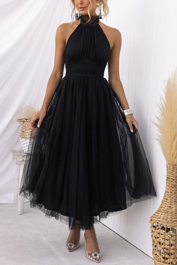 Duttini | Effortless Wedding Guest Tulle Dress for Effortless Elegance