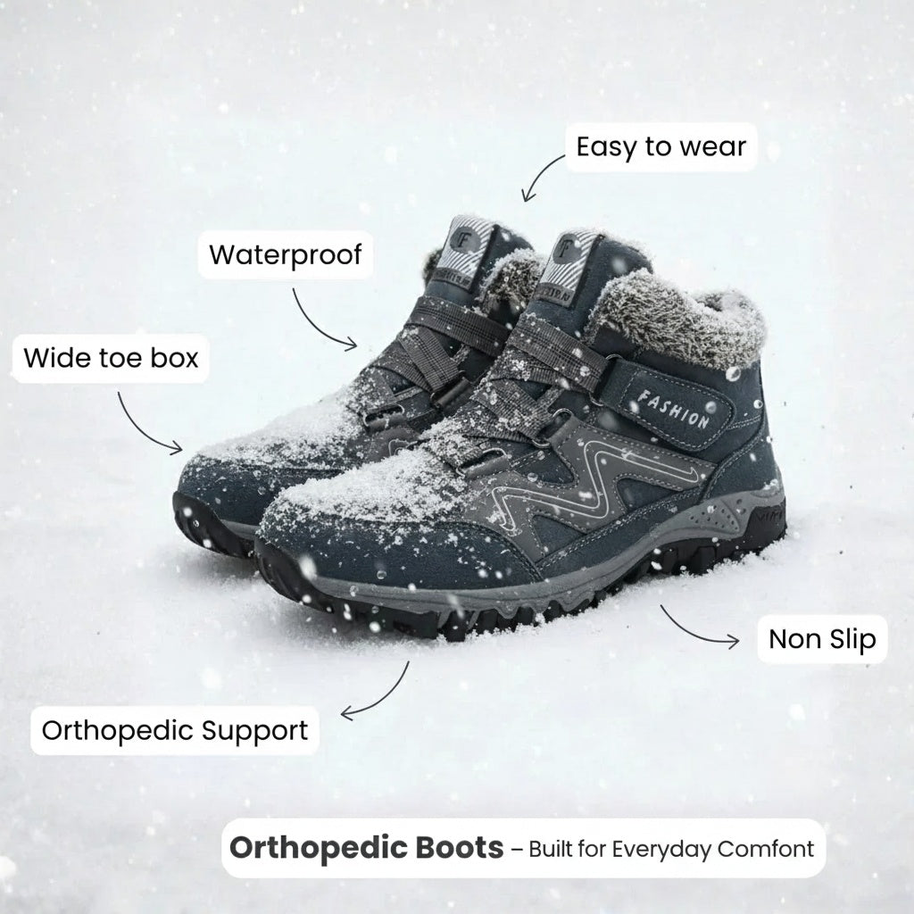 Duttini | Comfort Orthopedic & Waterproof Boots
