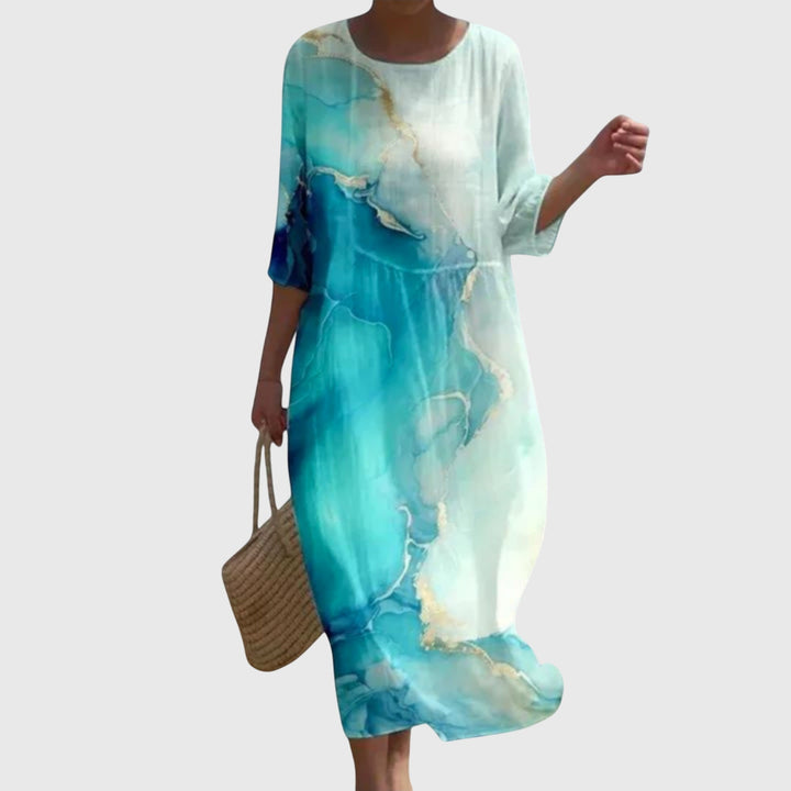 Duttini | Floral Maxi Dress for Women