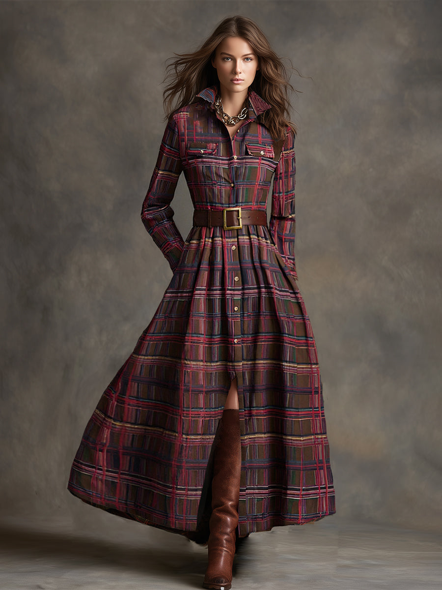 Duttini | Brown Casual Dress