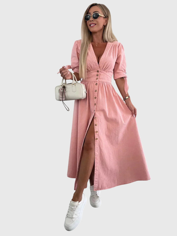 Duttini | Elegant Denim Dress for Women