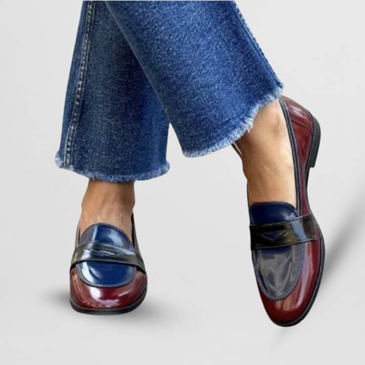 Duttini | Lightweight Two-tone Slip On for Walking in Comfort