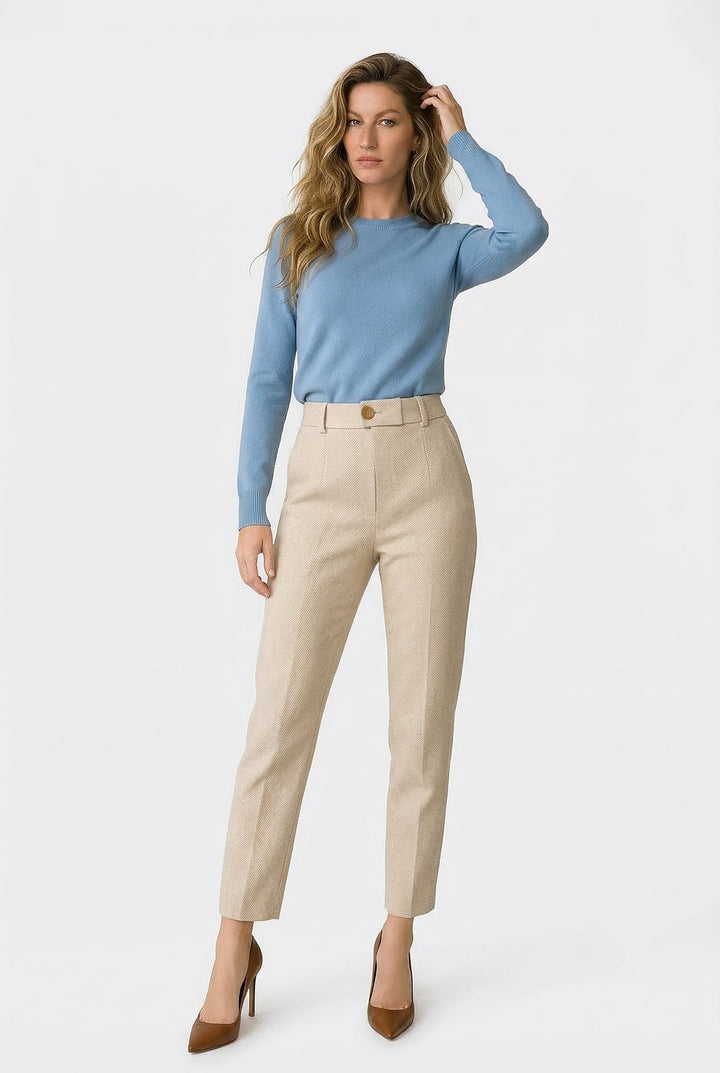 Duttini | Tailored Wool Pants for Women in Black