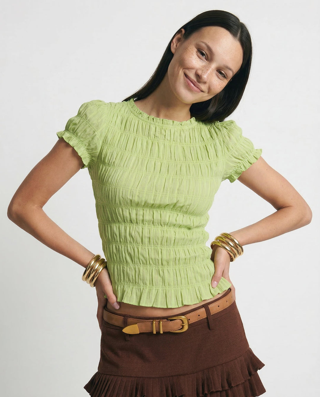 Duttini | Ruffle Top for Women