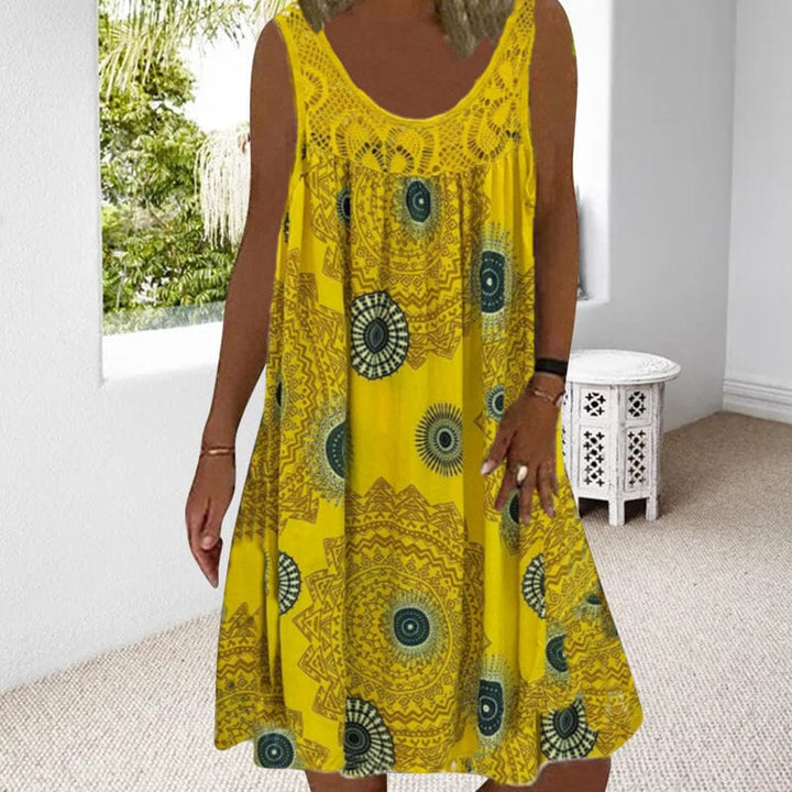 Duttini | Luxe Sleeveless Summer Dress for Effortless Elegance