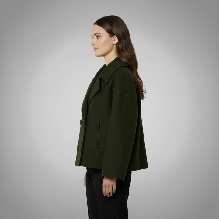 Duttini | Classic Double Button Short Jacket